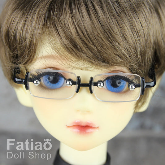 New fashion Dolls Rimless glasses fit 1/3 BJD SD DD Super Dollfie-Black