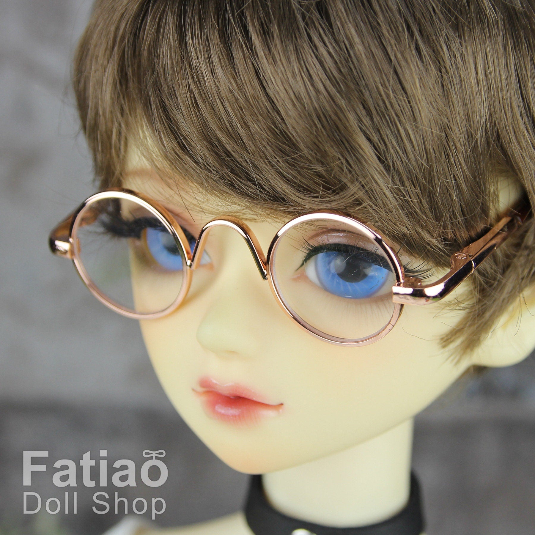 New fashion Dolls Glasses fit 1/3 BJD SD Super Dollfie / Black Silver Gold