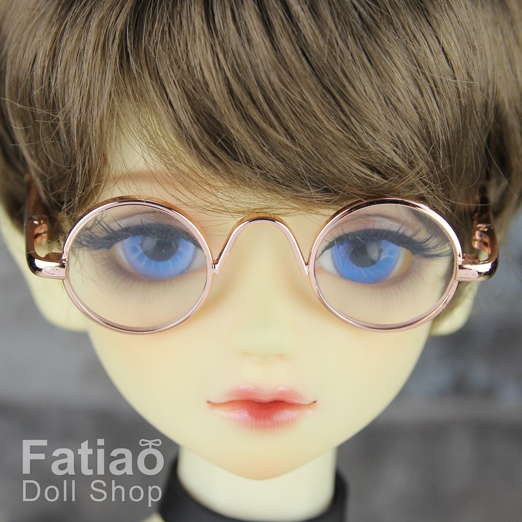 New fashion Dolls Glasses fit 1/3 BJD SD Super Dollfie / Black Silver Gold