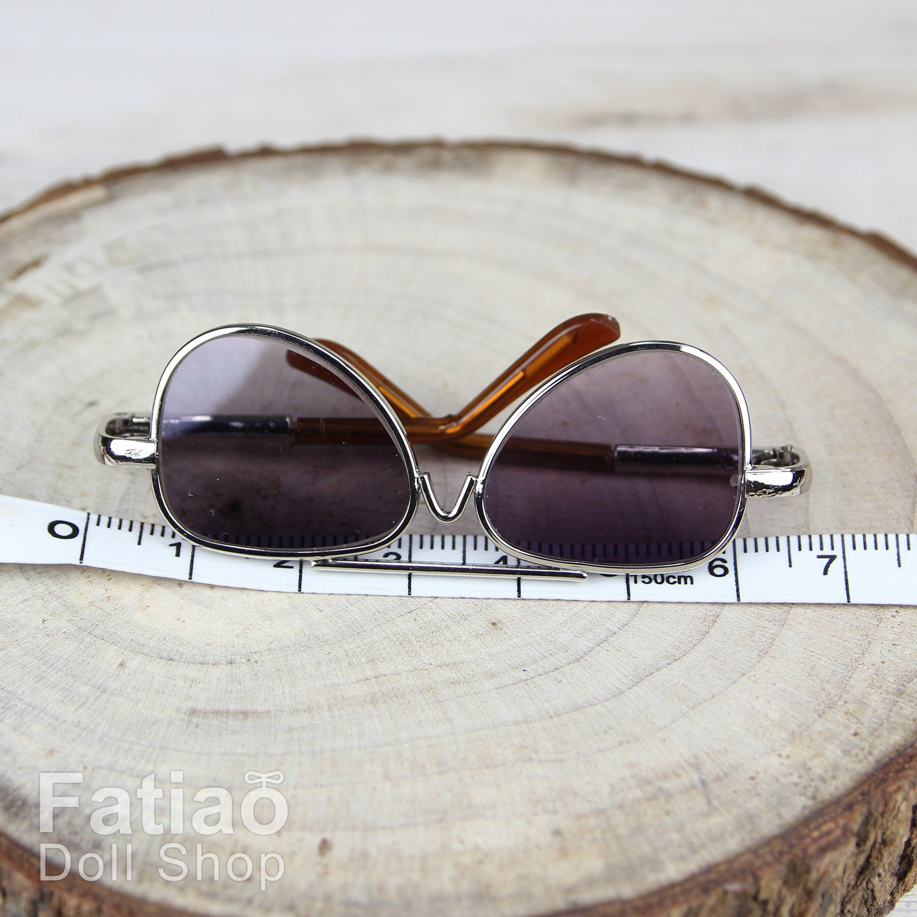 New fashion Dolls Sun Glasses fit 1/3 BJD SD Super Dollfie Silver