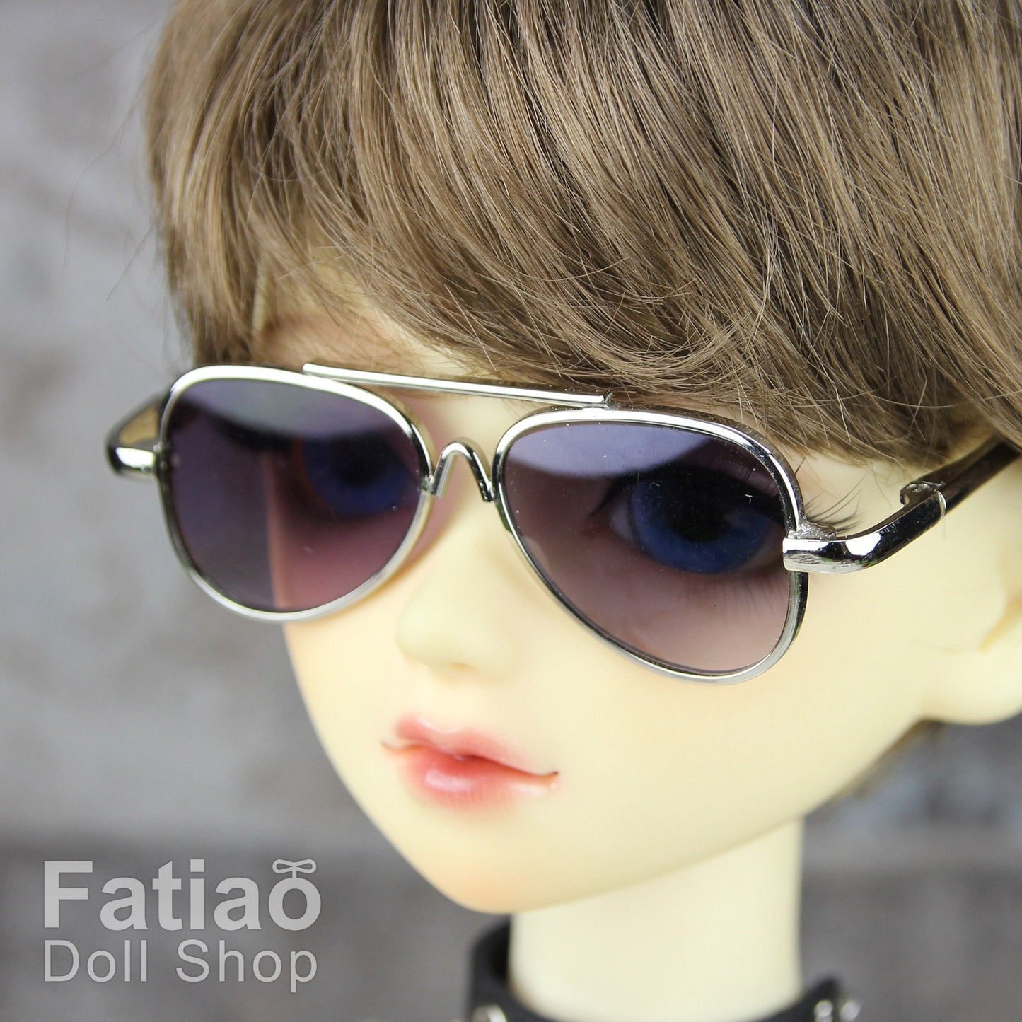 New fashion Dolls Sun Glasses fit 1/3 BJD SD Super Dollfie Silver