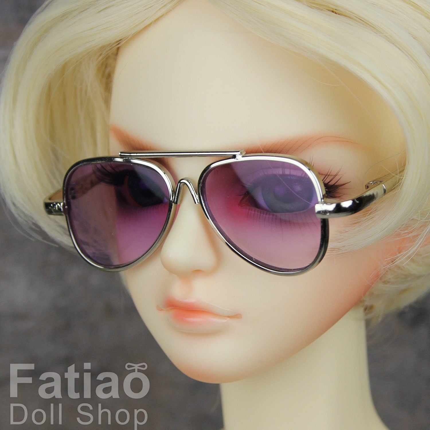 New fashion Dolls Sun Glasses fit 1/3 BJD SD Super Dollfie Silver