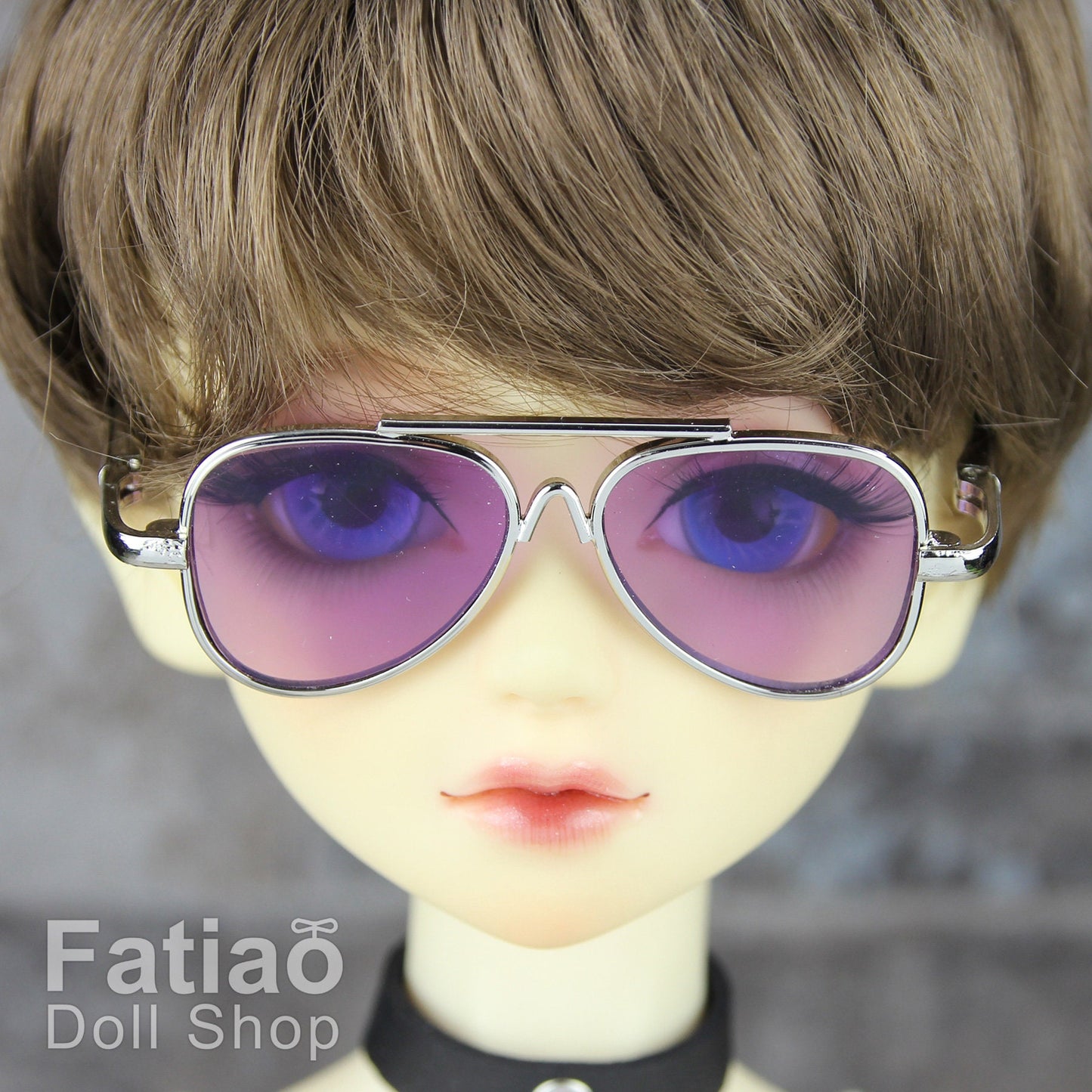 New fashion Dolls Sun Glasses fit 1/3 BJD SD Super Dollfie Silver