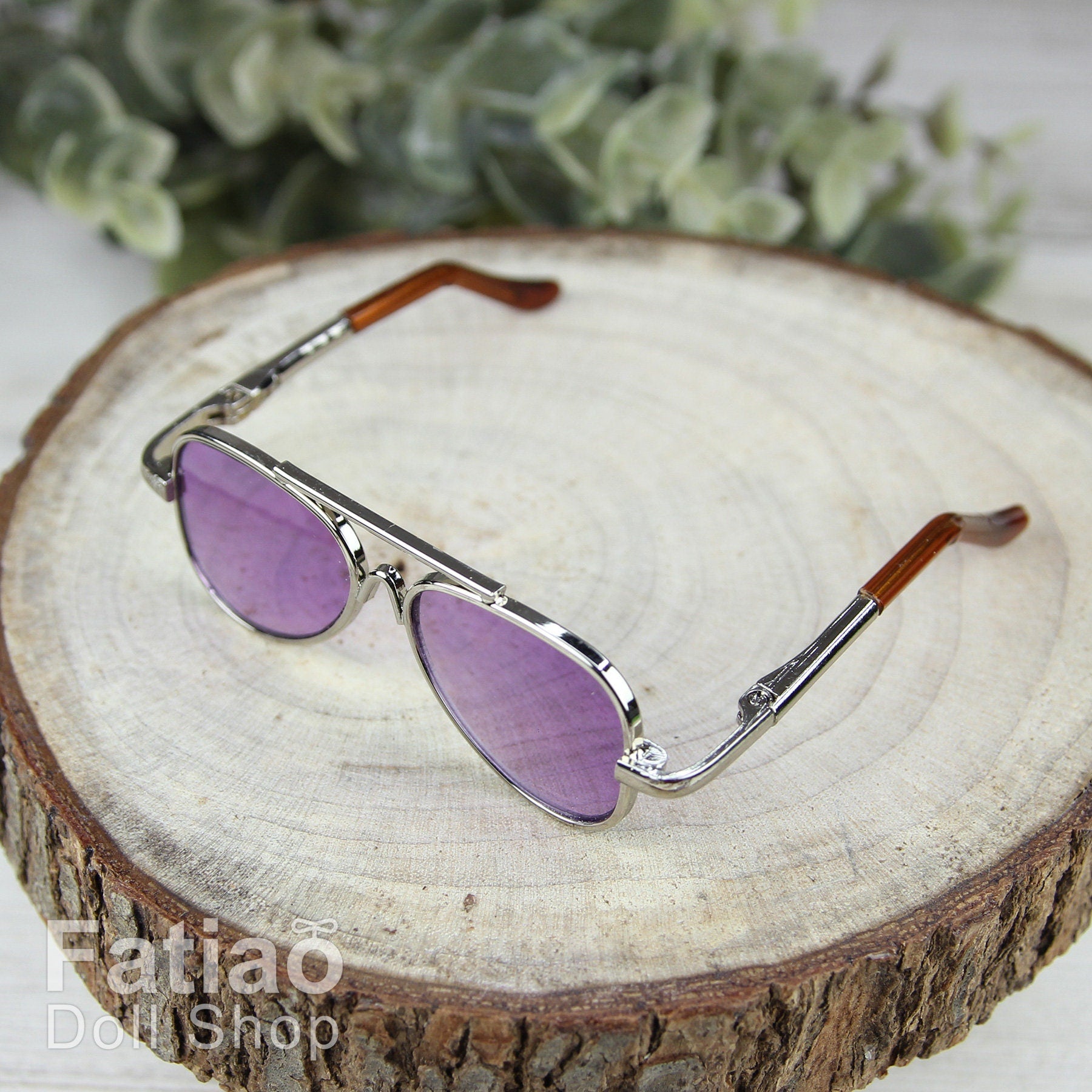 New fashion Dolls Sun Glasses fit 1/3 BJD SD Super Dollfie Silver