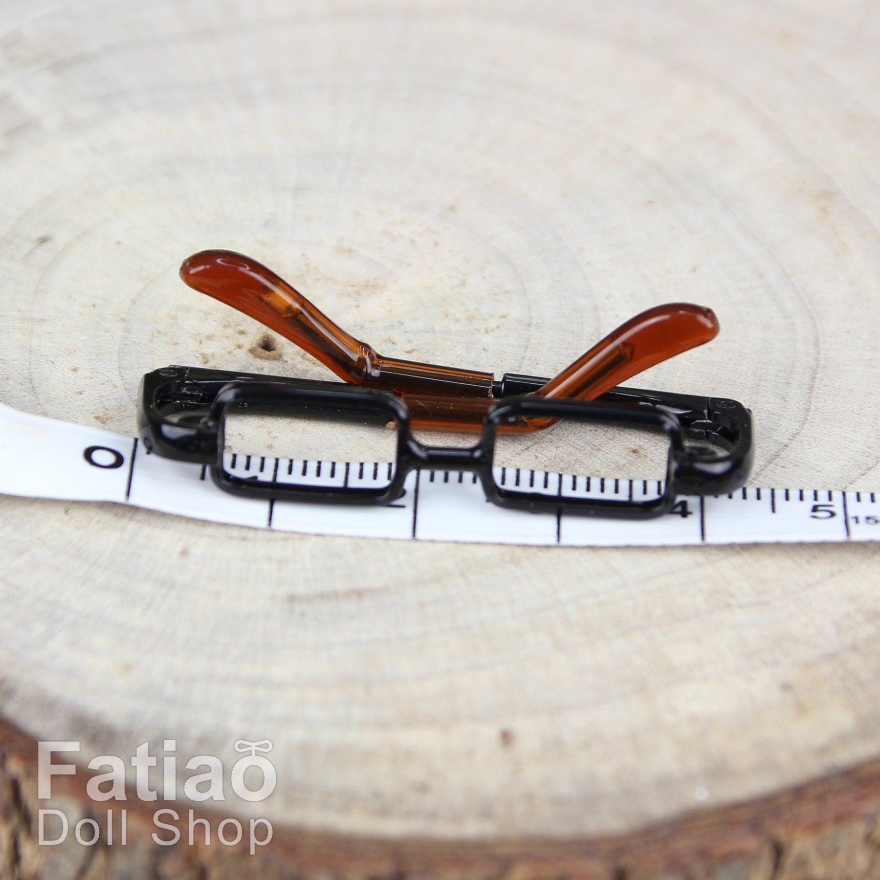 New fashion Full-Rim Dolls rectangle Glasses fit 1/6 BJD YOSD size