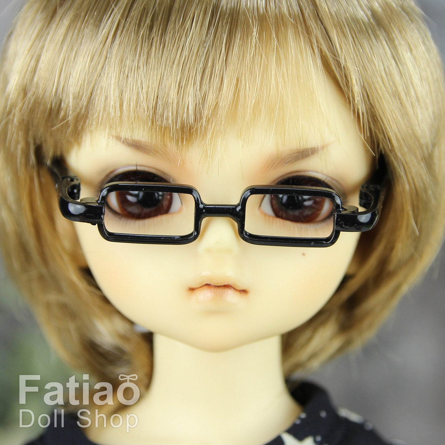 New fashion Full-Rim Dolls rectangle Glasses fit 1/6 BJD YOSD size
