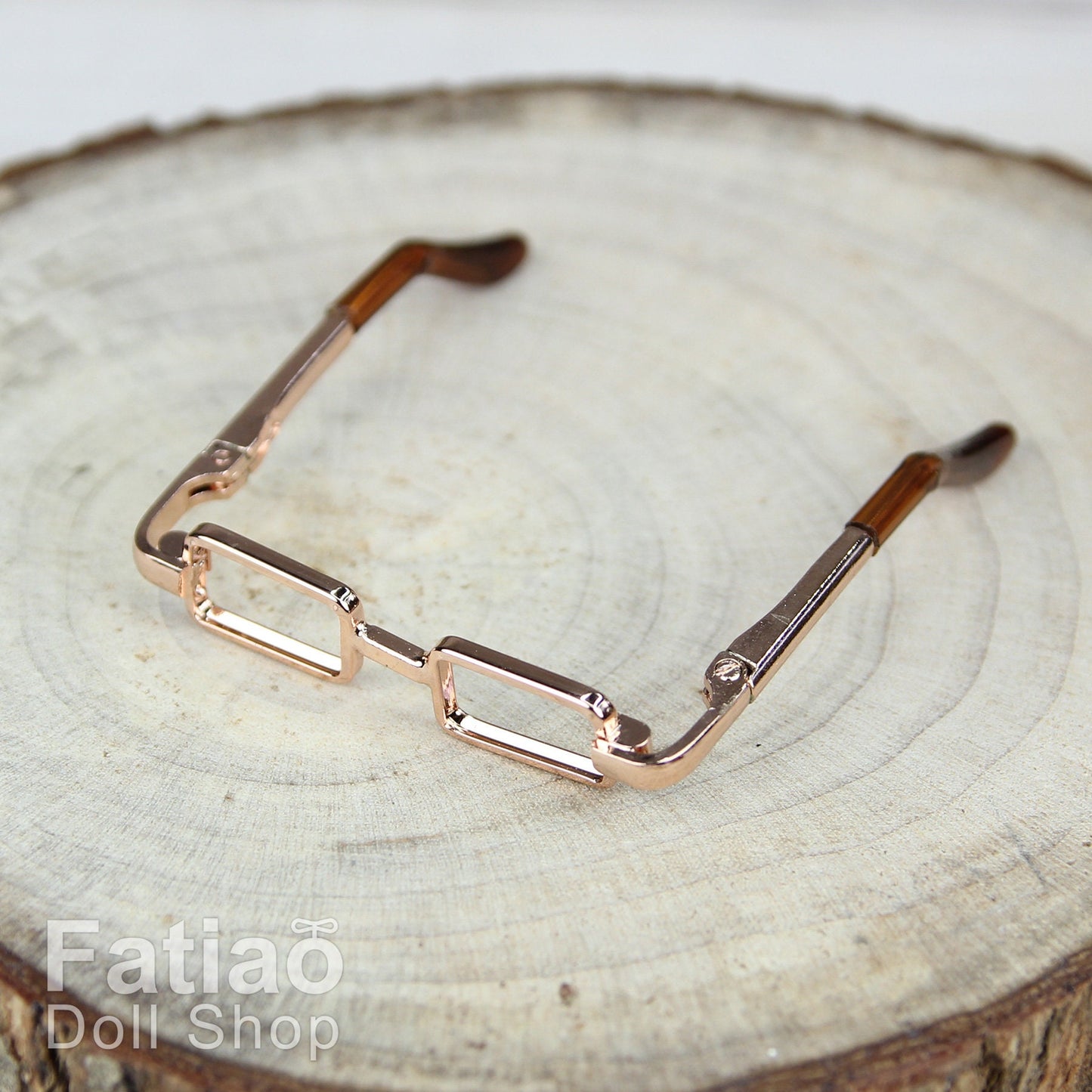 New fashion Full-Rim Dolls rectangle Glasses fit 1/6 BJD YOSD size