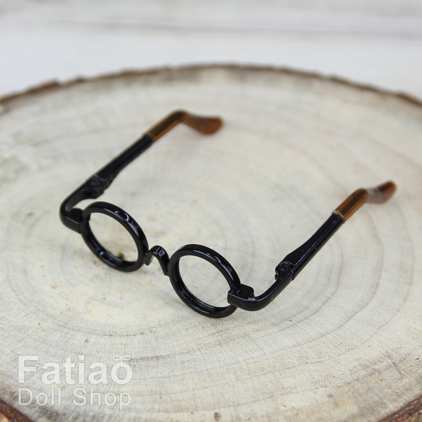 New fashion Full-Rim Dolls round Glasses fit 1/6 BJD YOSD size