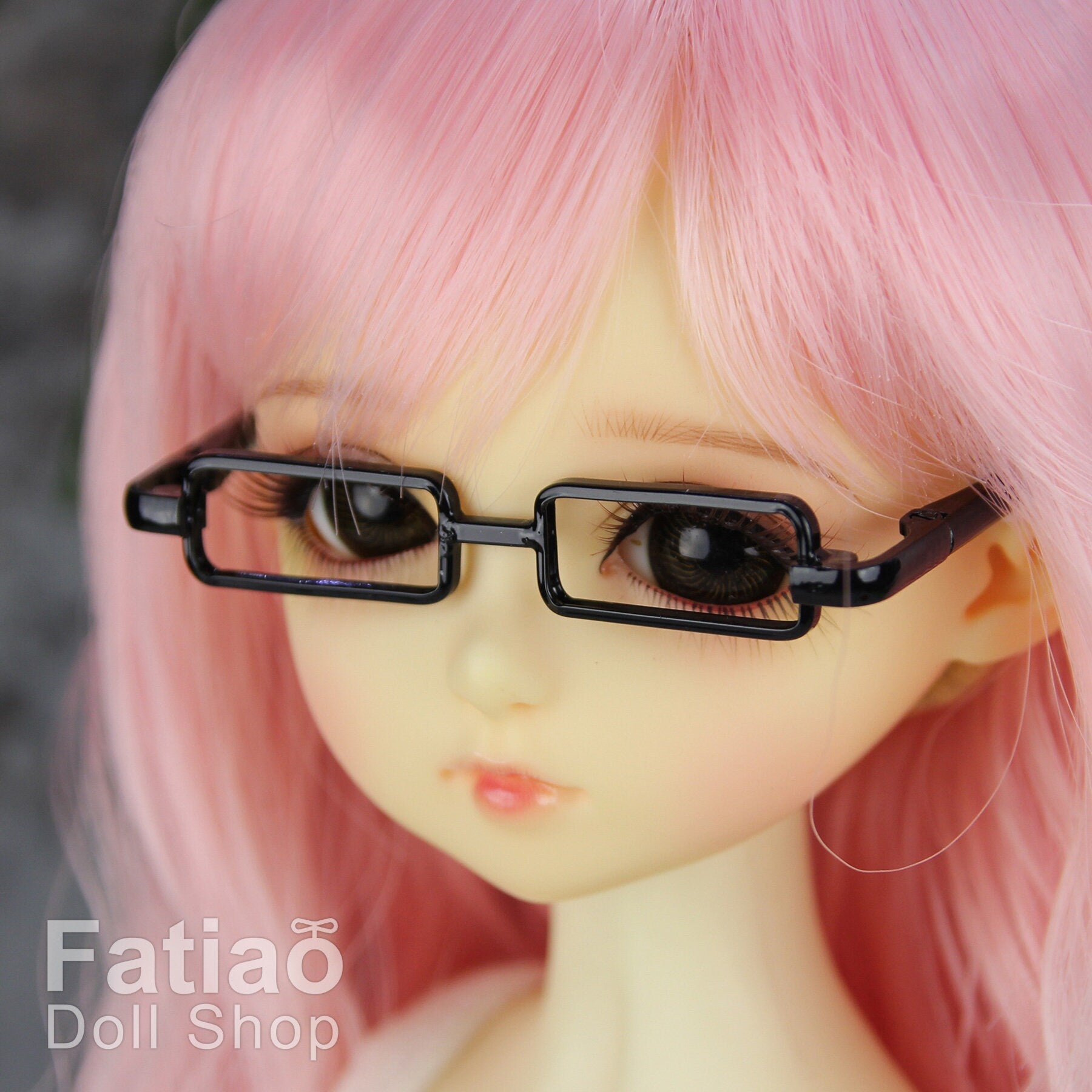 New fashion Full-Rim Dolls Glasses fit 1/4 BJD MSD mini Super Dollfie