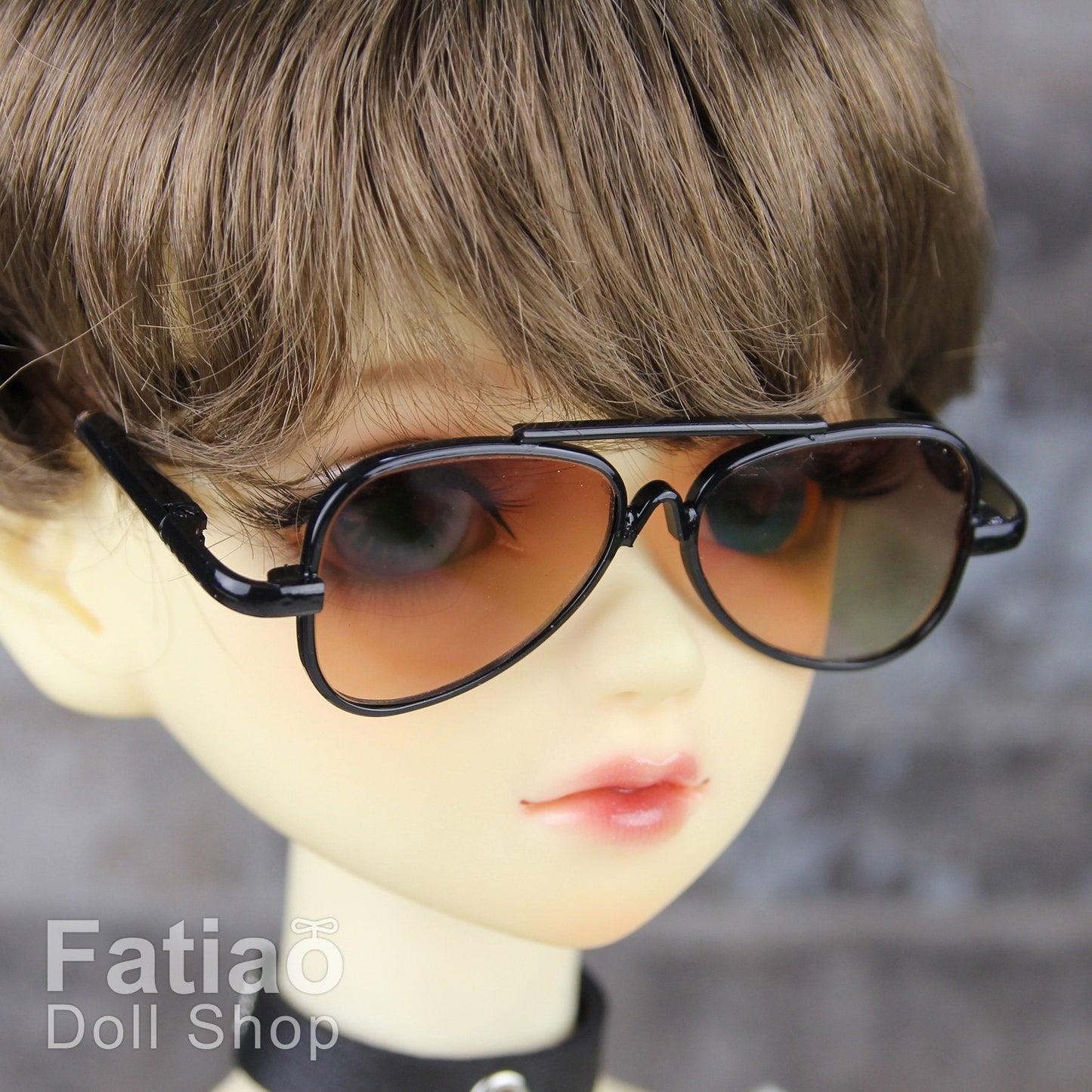 New fashion Dolls Sun Glasses fit 1/3 BJD SD Super Dollfie Silver