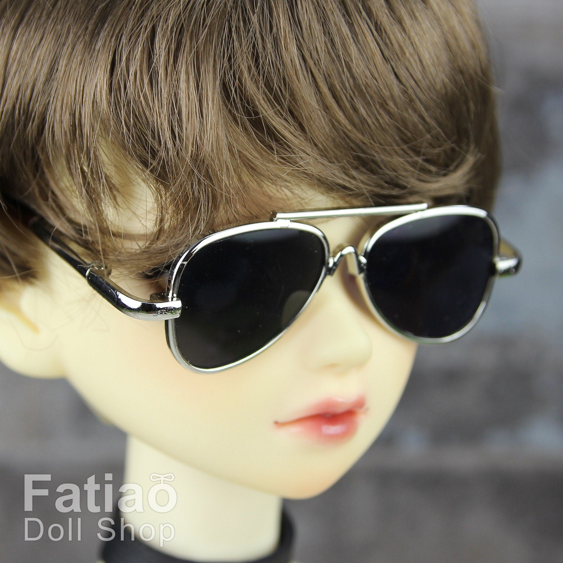 New fashion Dolls Sun Glasses fit 1/3 BJD SD Super Dollfie Silver