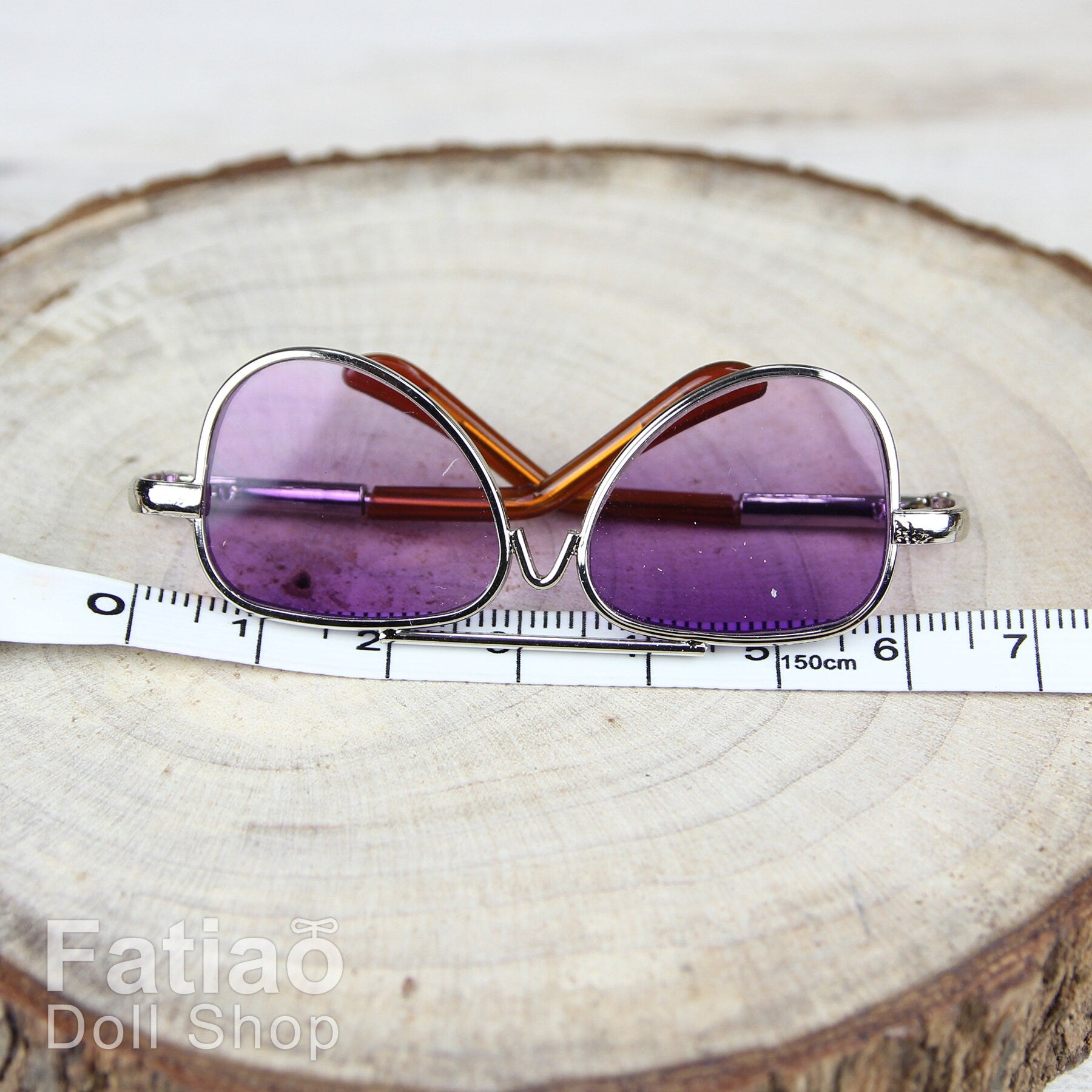 New fashion Dolls Sun Glasses fit 1/3 BJD SD Super Dollfie Silver