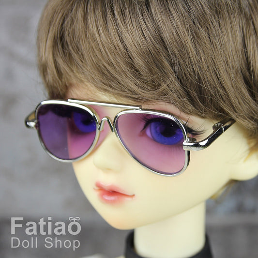 New fashion Dolls Sun Glasses fit 1/3 BJD SD Super Dollfie Silver