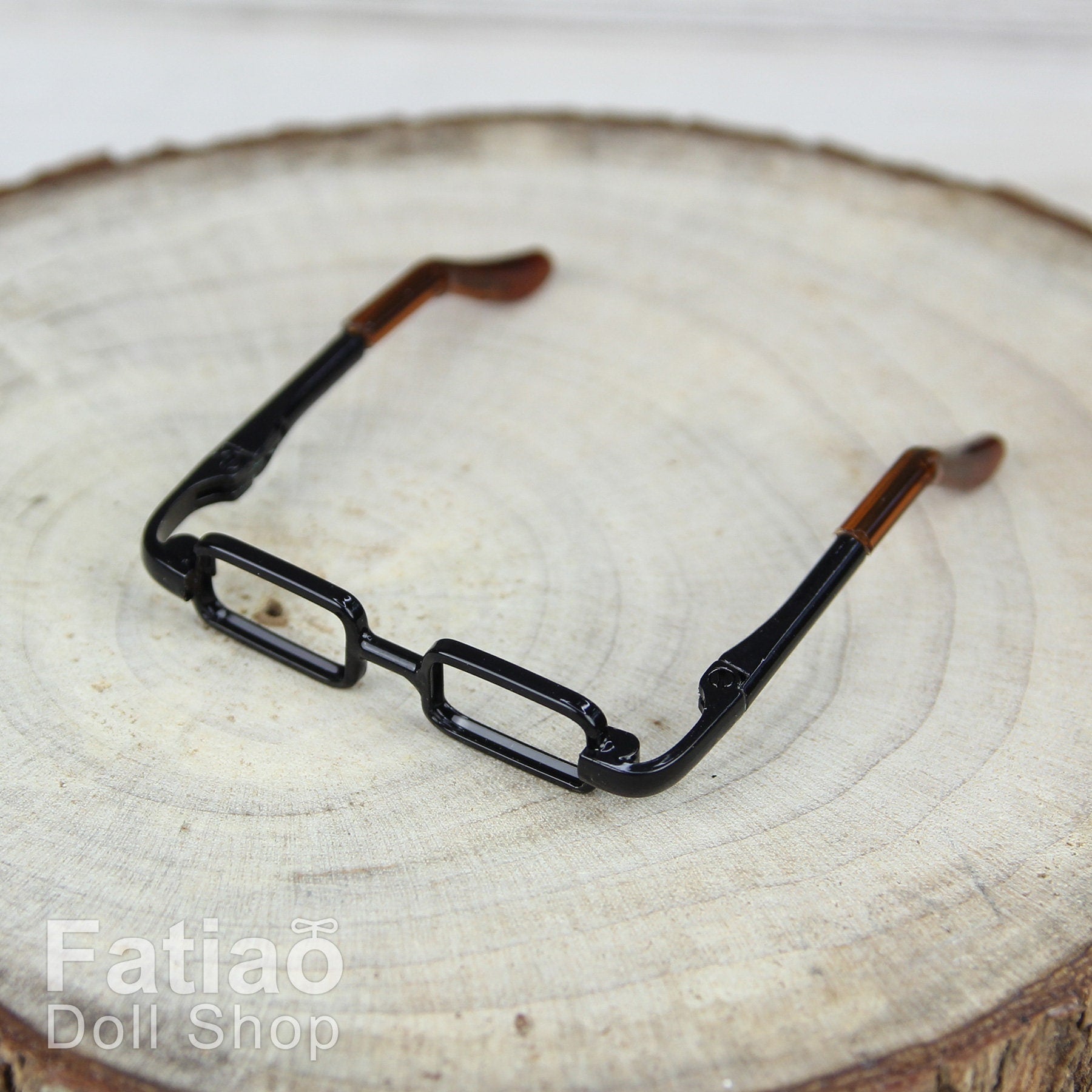 New fashion Full-Rim Dolls rectangle Glasses fit 1/6 BJD YOSD size