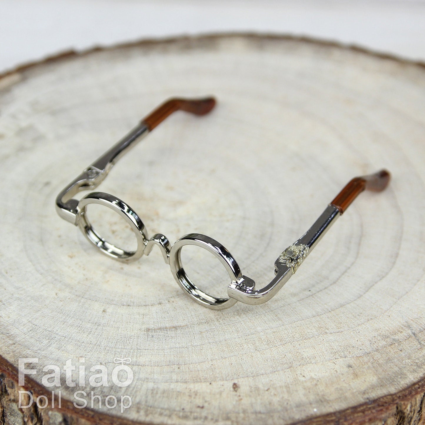 New fashion Full-Rim Dolls round Glasses fit 1/6 BJD YOSD size