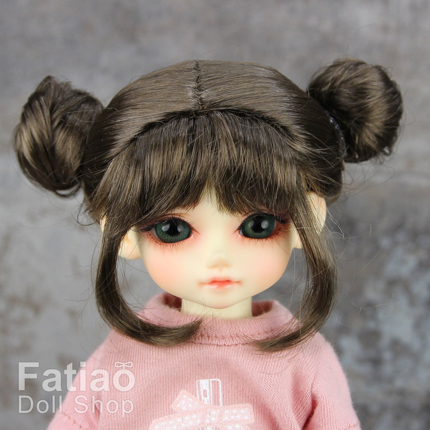 Fatiao - New Dollfie Yo-SD 1/6 BJD - Dolls Wig 6-7 inch - umber