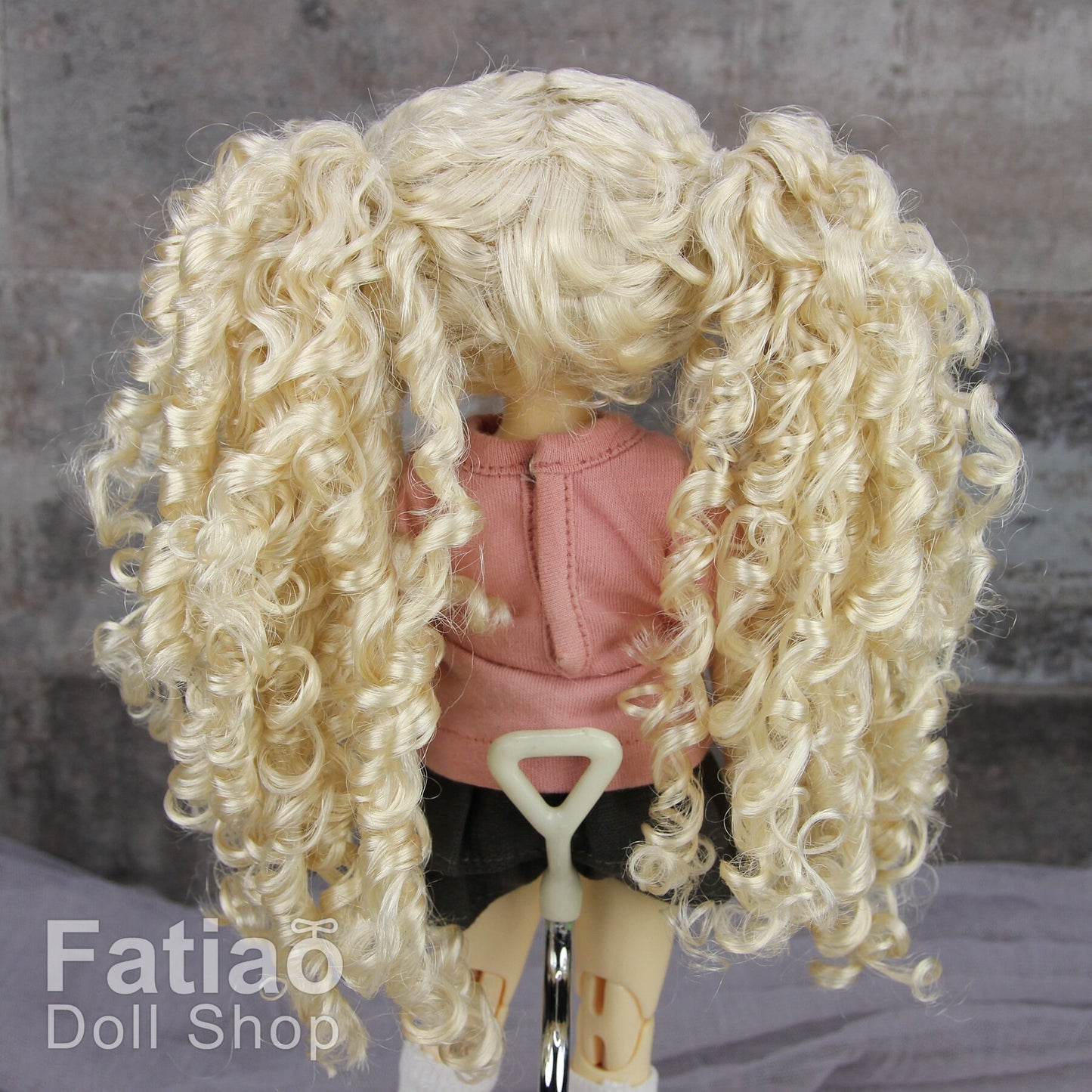 Fatiao - New Dolls Wig Dollfie Yo-SD 1/6 BJD 6-7" size Blonde