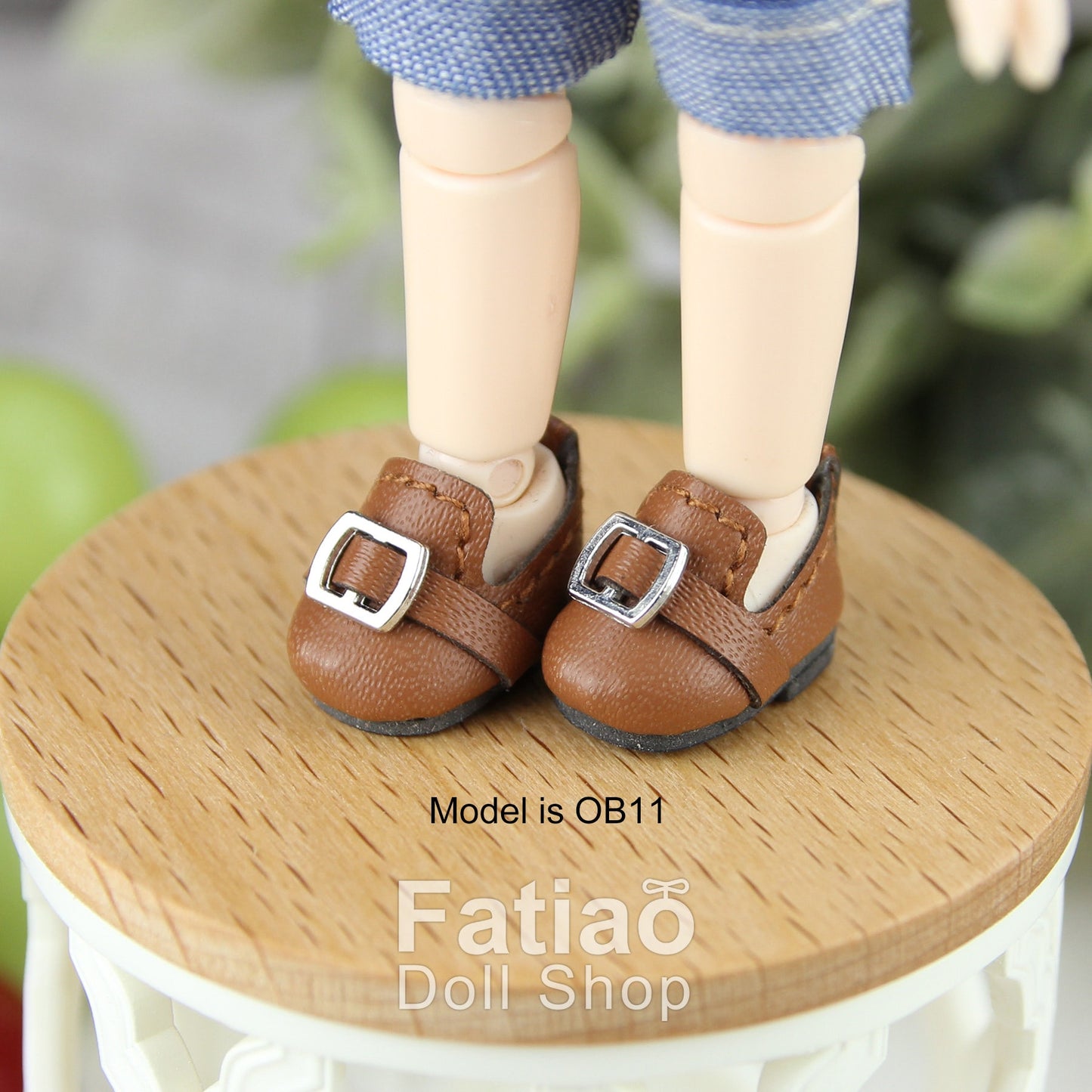 Fatiao - New fit for pukipuki / nendoroid / MiddieBlythe / OB11 Obitsu 11 / Cocoriang BJD Doll Shoes (Size 1.7cm)