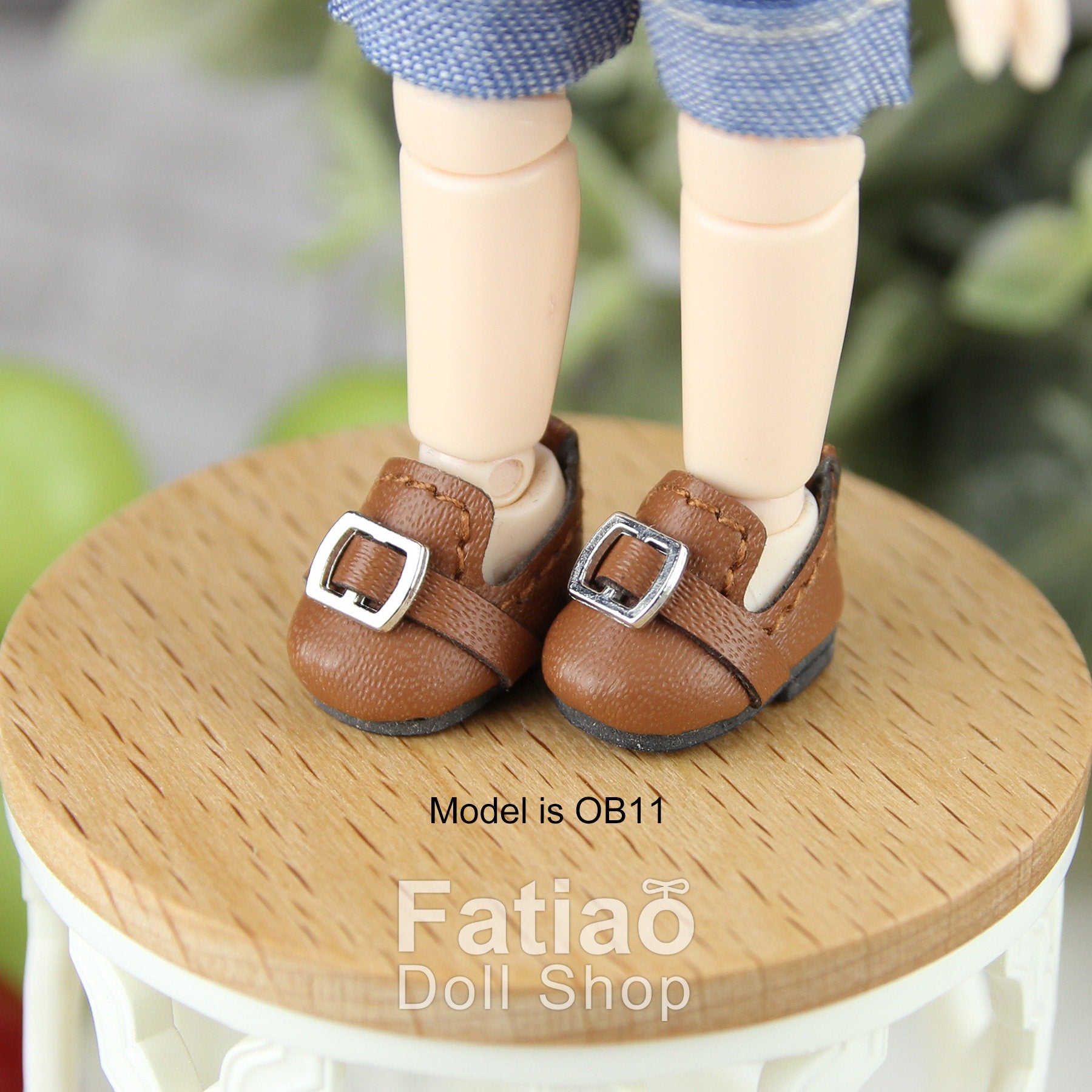 Fatiao - New fit for pukipuki / nendoroid / MiddieBlythe / OB11 Obitsu 11 / Cocoriang BJD Doll Shoes (Size 1.7cm)