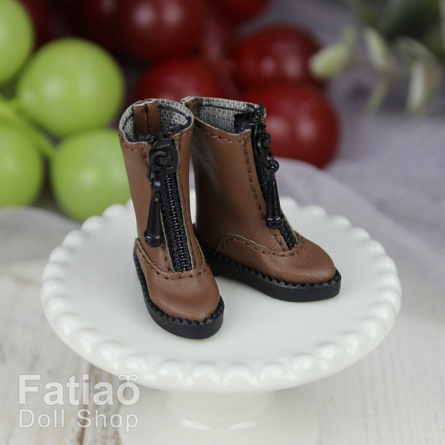 Fatiao - New Obitsu 11 OB11 1/12 BJD Nendoroid dolls zip boots shoes