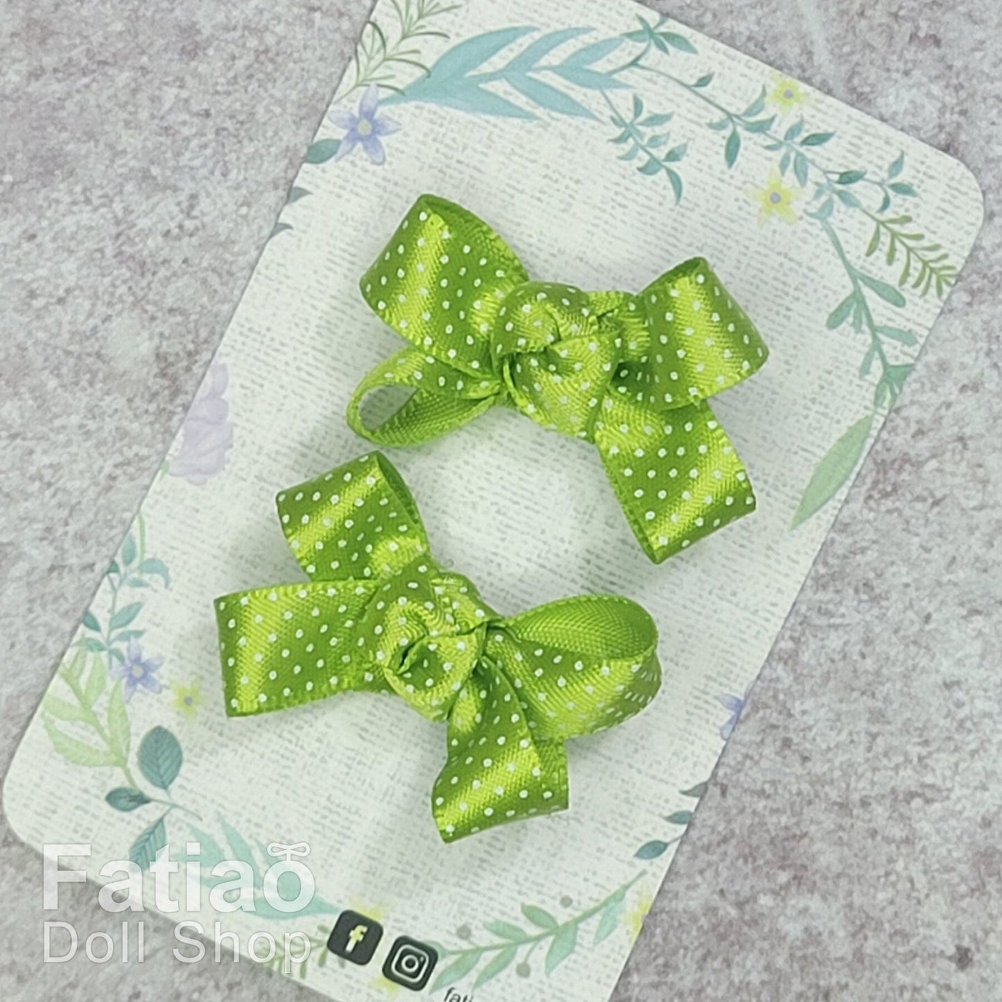 Dolls BJD Ribbon Hair Clip - Fatiao handmade