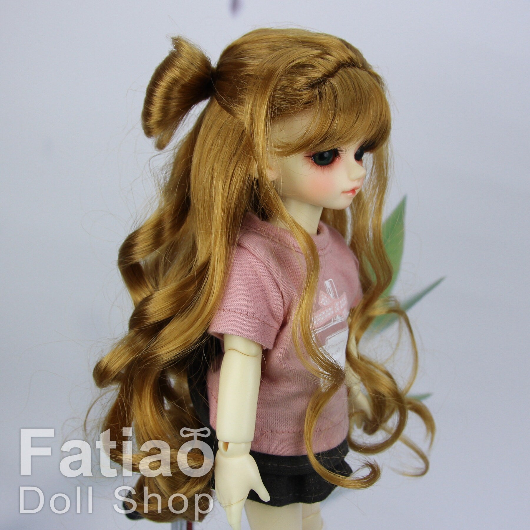 Fatiao - New Dollfie Yo-SD 1/6 BJD - Dolls Wig 6-7 inch - Tawny