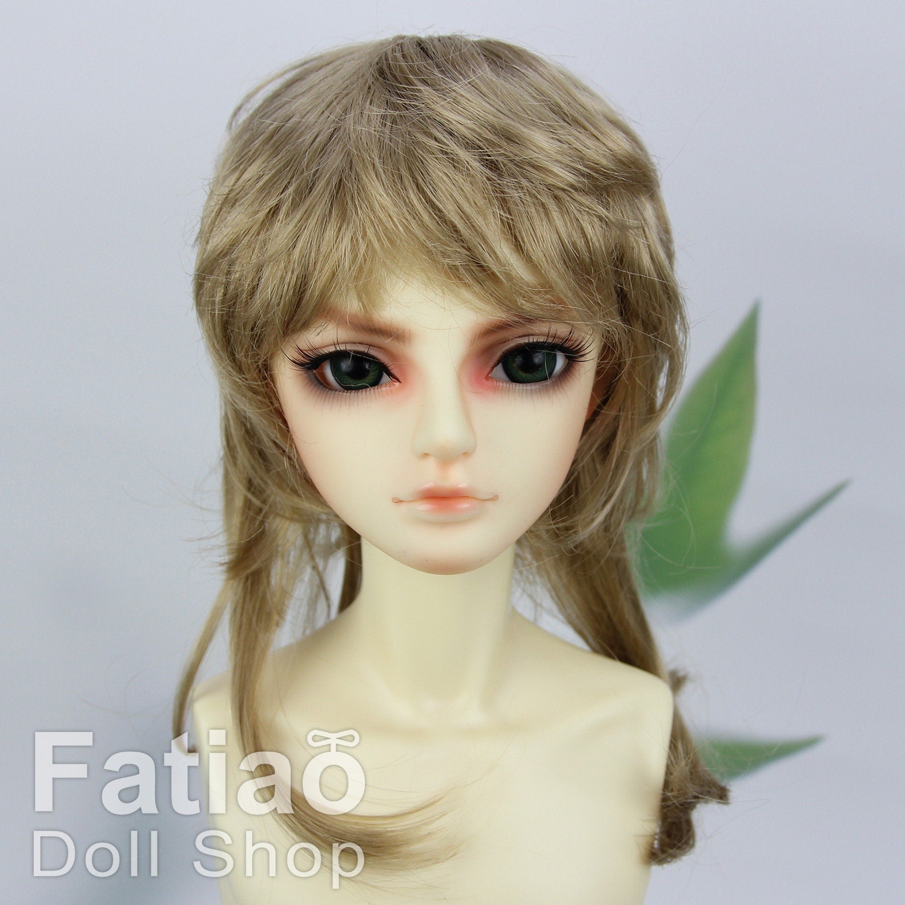 Fatiao - New Dollfie SD 1/3 BJD Dolls Wig size 8-9" - baby Brown