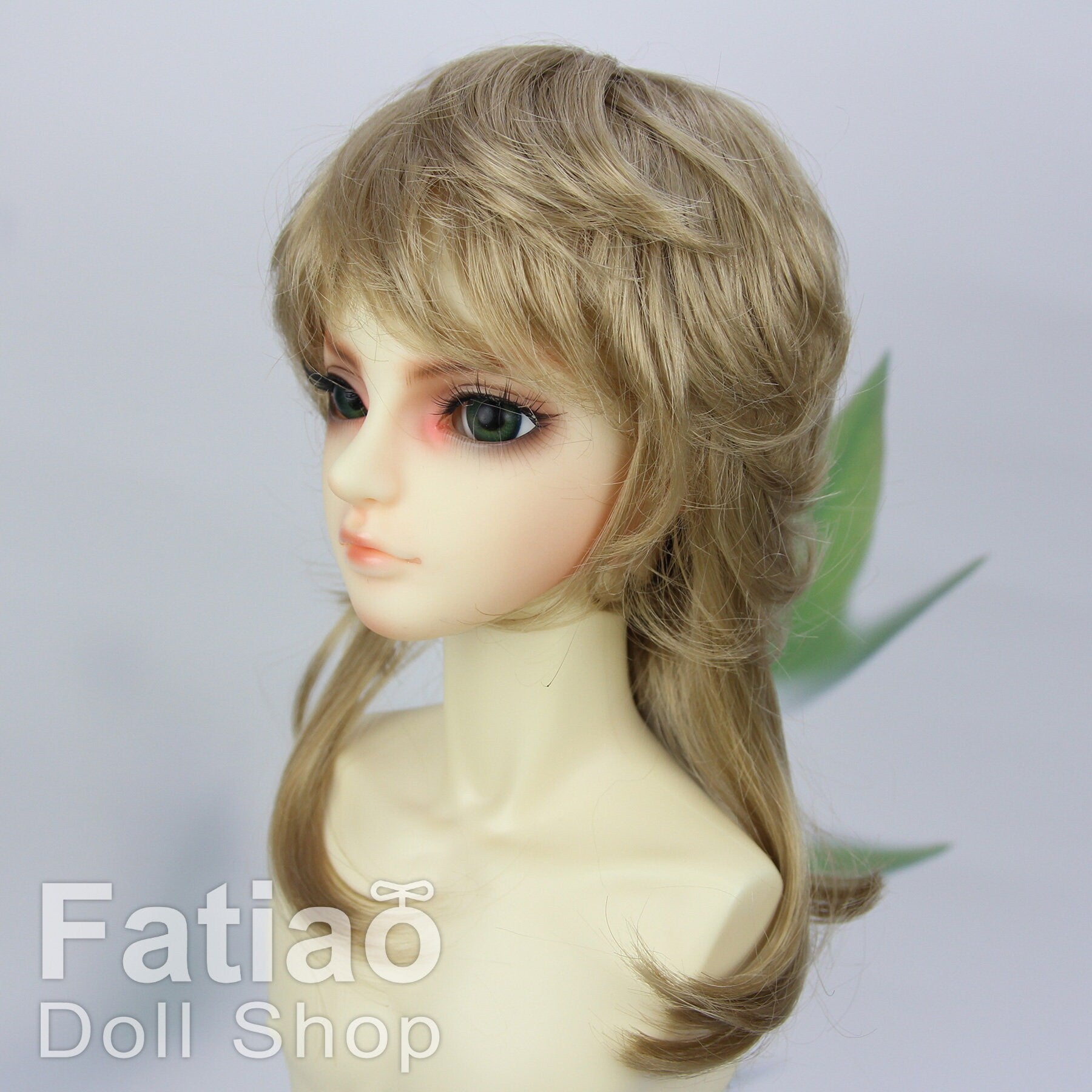 Fatiao - New Dollfie SD 1/3 BJD Dolls Wig size 8-9" - baby Brown