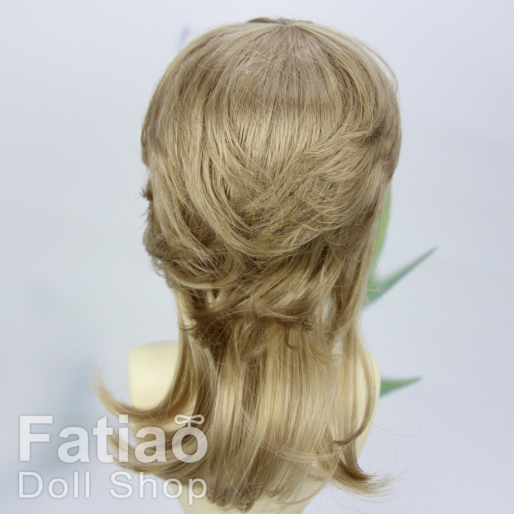 Fatiao - New Dollfie SD 1/3 BJD Dolls Wig size 8-9" - baby Brown