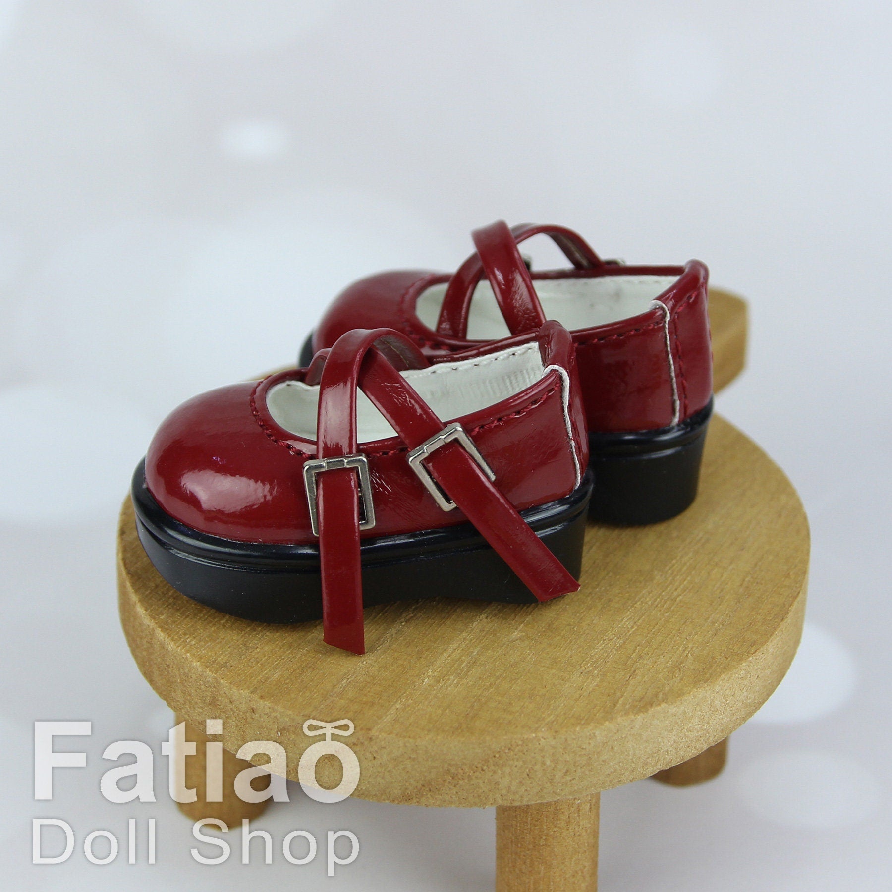 Fatiao - New Dollfie YoSD 1/6 BJD Dolls platform shoes (Size 4.5cm)