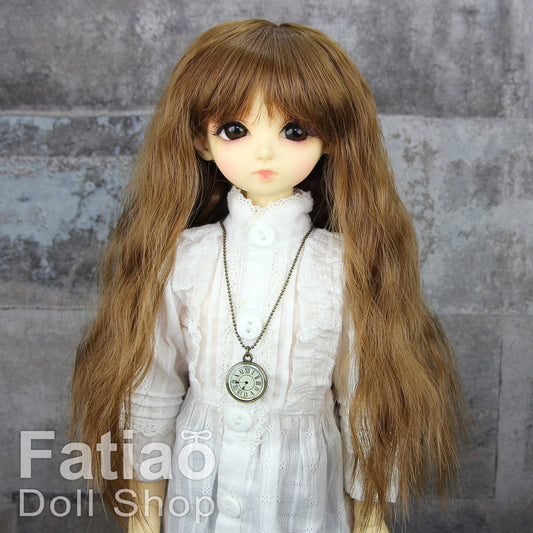 Fatiao - New Dollfie MSD Kaye Wiggs 1/4 BJD Size 7-8 inch Dolls Curls Wig Brown
