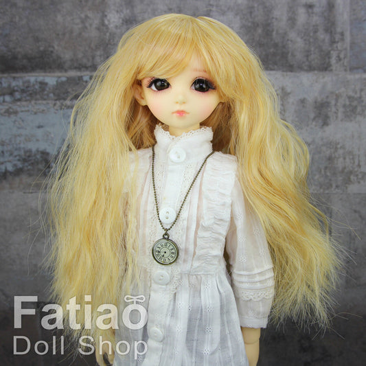 Fatiao - New Dollfie MSD Kaye Wiggs 1/4 BJD Size 7-8 inch Dolls Curls Wig honey yellow