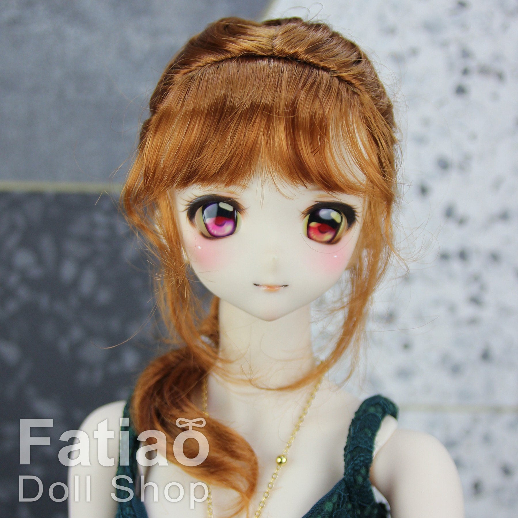 Fatiao - New Dollfie SD 1/3 BJD Dolls Wig size 8-9" - Caramel
