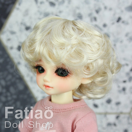 Fatiao - New Dolls Wig Dollfie Yo-SD 1/6 BJD 6-7" size Blonde