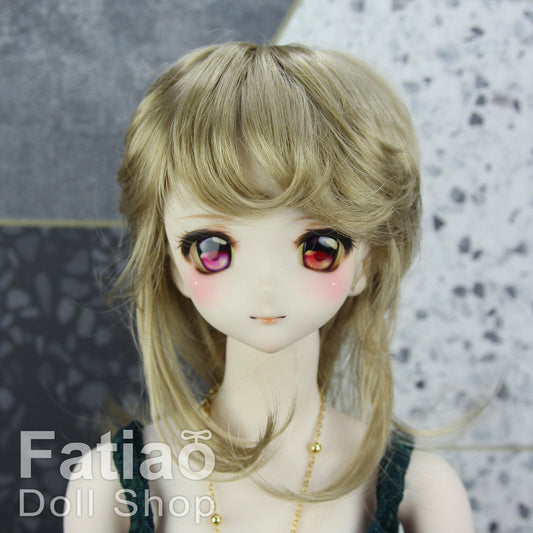 Fatiao - New Dollfie SD 1/3 BJD Dolls Wig size 8-9" - baby Brown