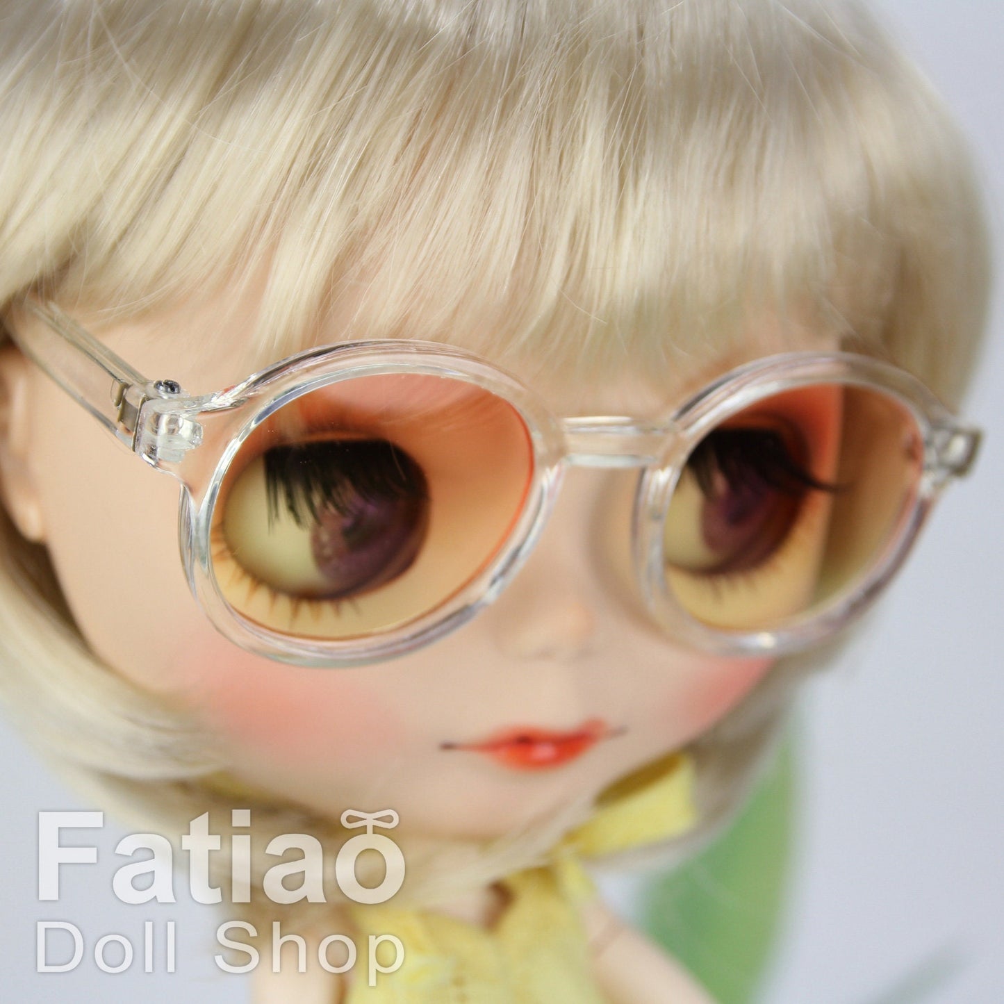 New fashion Full-Rim Dolls Plastic Glasses for Blythe