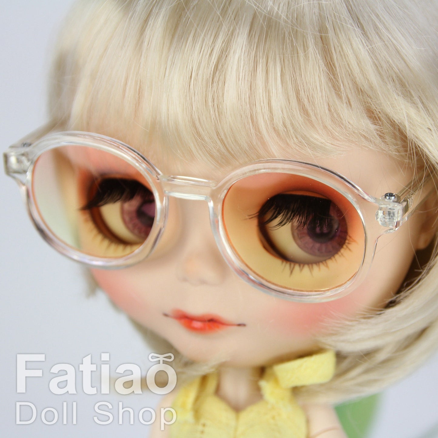 New fashion Full-Rim Dolls Plastic Glasses for Blythe