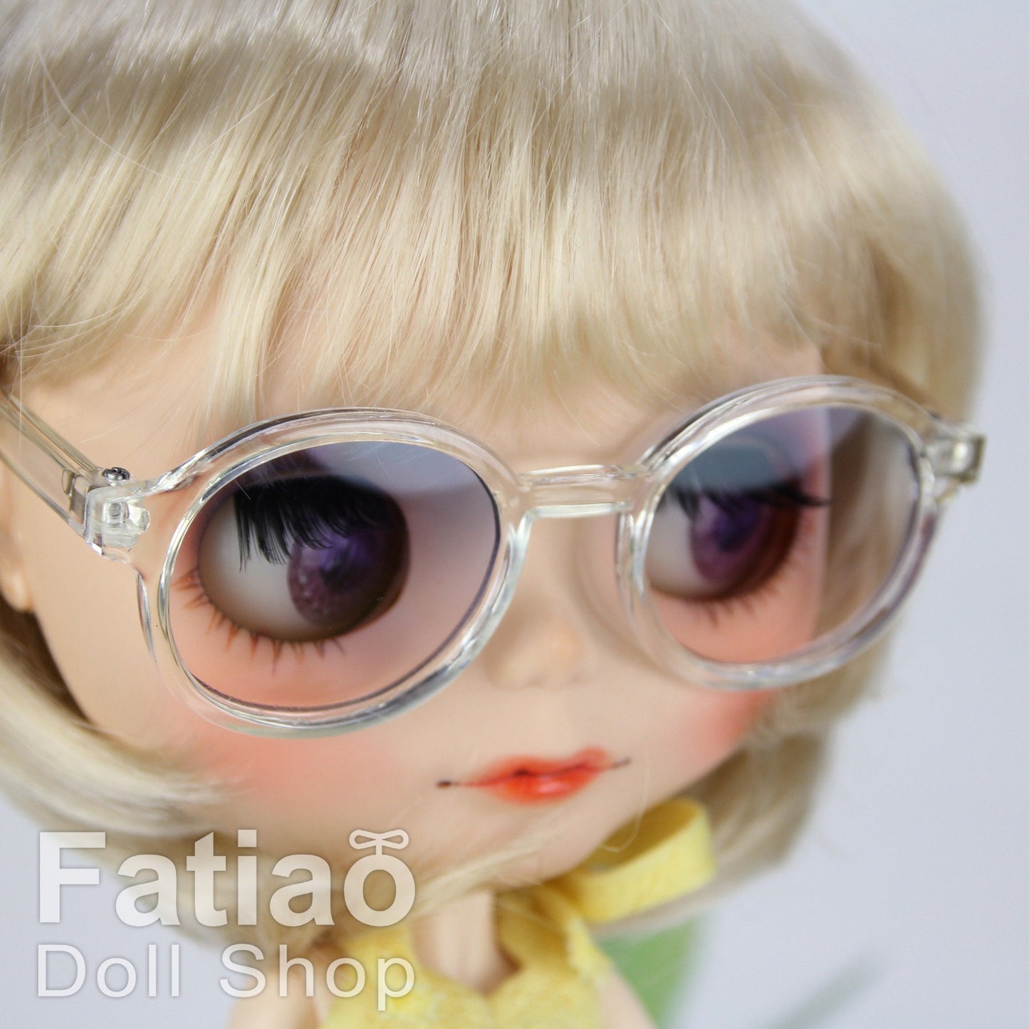 New fashion Full-Rim Dolls Plastic Glasses for Blythe