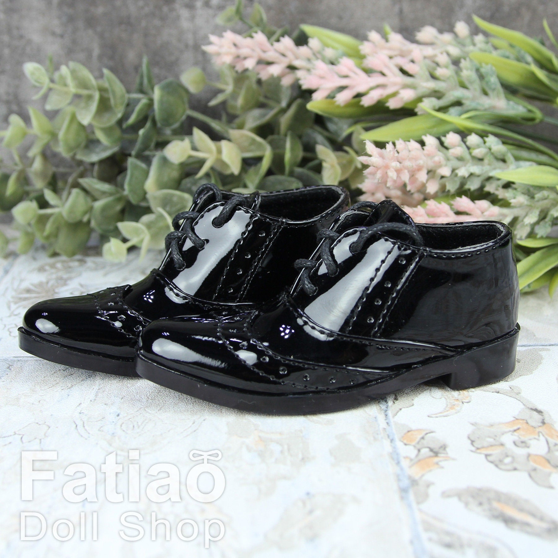 Fatiao - New 1/3 BJD Supper dollfie 13/17 SD Oxford Doll Shoes - Black