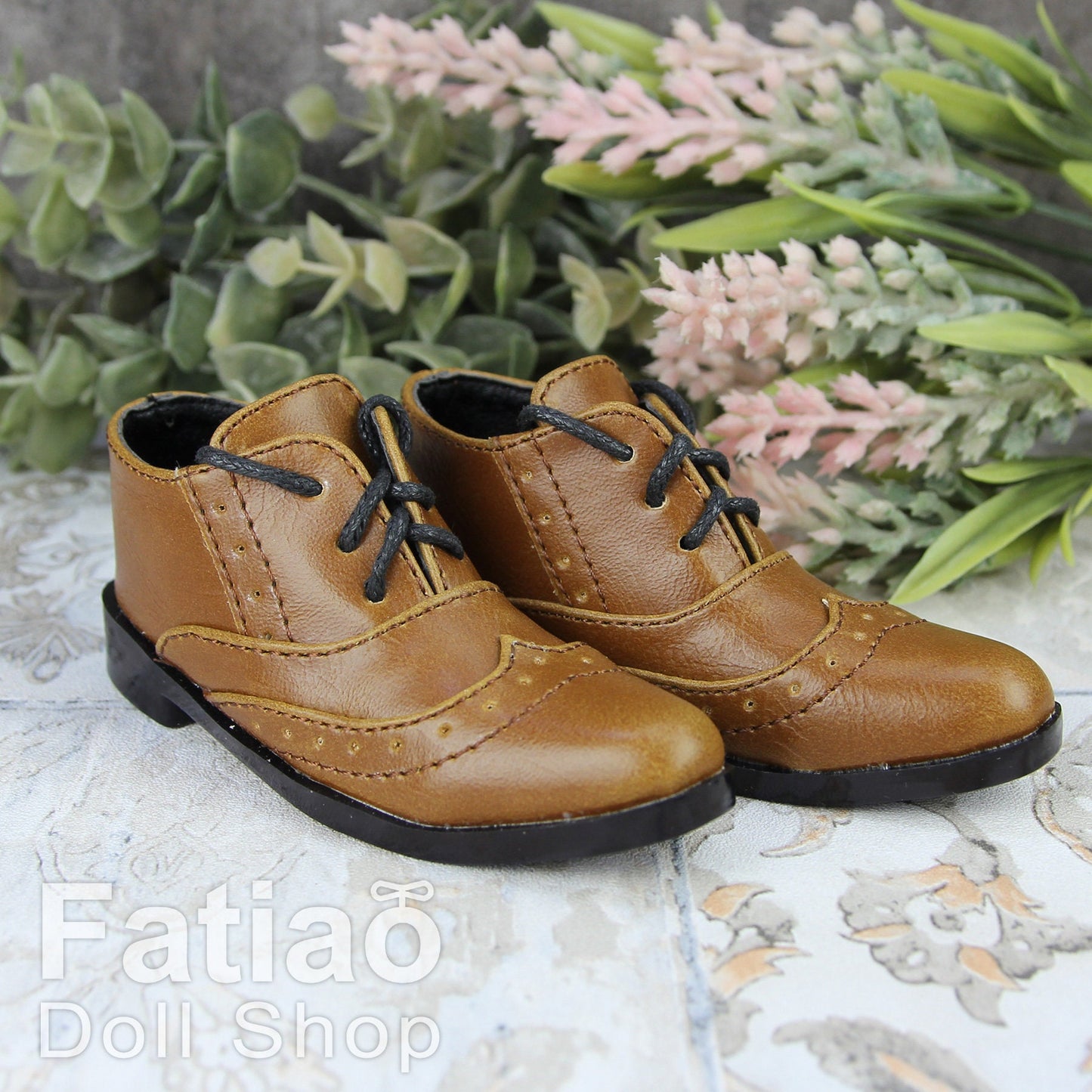 Fatiao - New 1/3 BJD Supper dollfie 13/17 SD Oxford Doll Shoes - Brown
