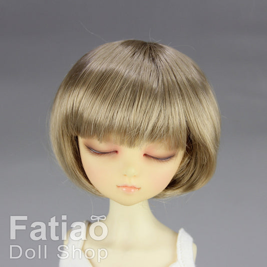 Fatiao - New Dollfie MSD Kaye Wiggs 1/4 BJD Size 7-8 inch - Baby Brown Dolls Wig