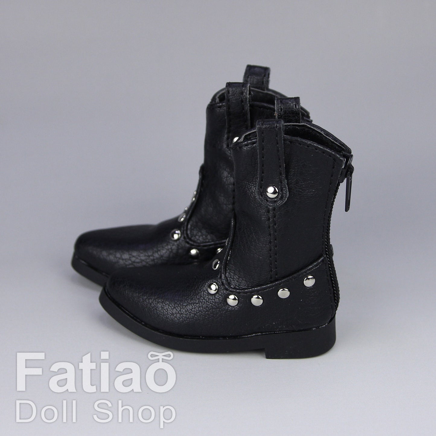 Fatiao - New 1/4 BJD dollfie MSD Cool Dolls Boots Shoes Black