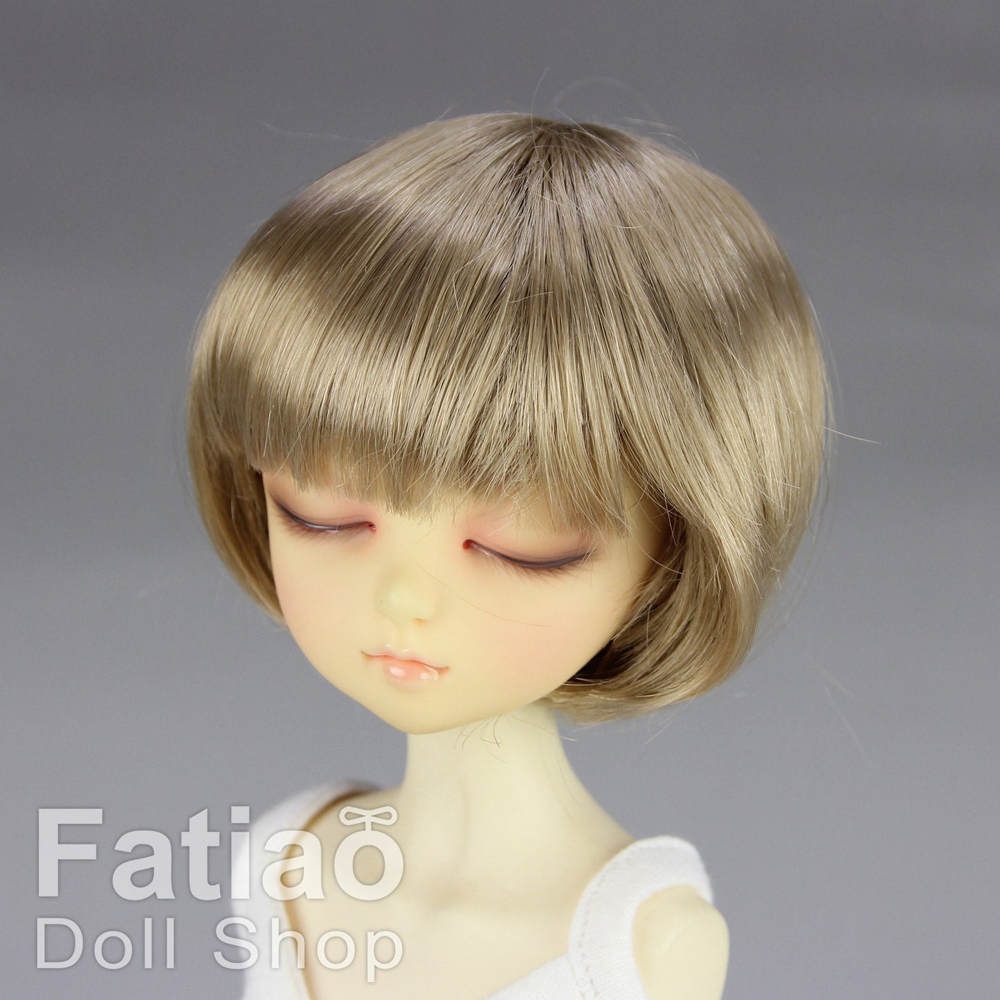 Fatiao - New Dollfie MSD Kaye Wiggs 1/4 BJD Size 7-8 inch - Baby Brown Dolls Wig