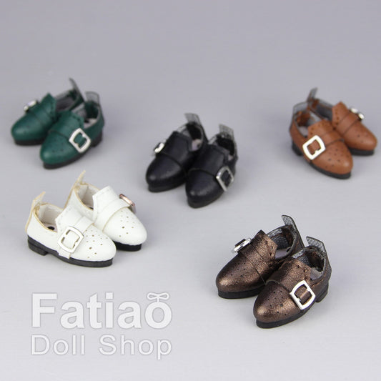 Fatiao - New OB11 Obitsu 11 nendoroid MiddleBlythe 1/12 BJD Dolls Oxford shoes (Size 2.2cm)