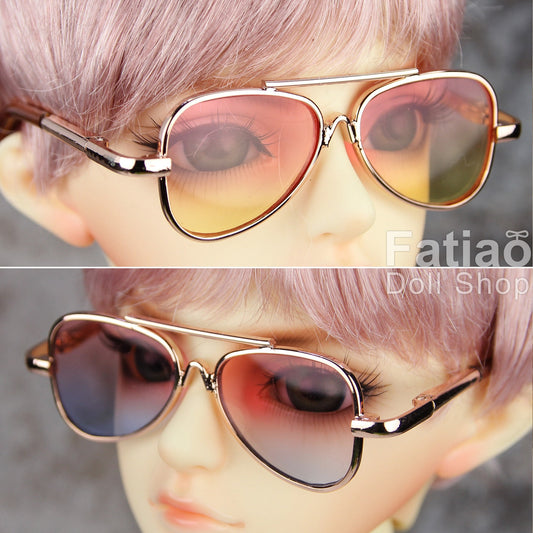 New fashion Rimless Frames Dolls Glasses fit 1/3 BJD SD Super Dollfie