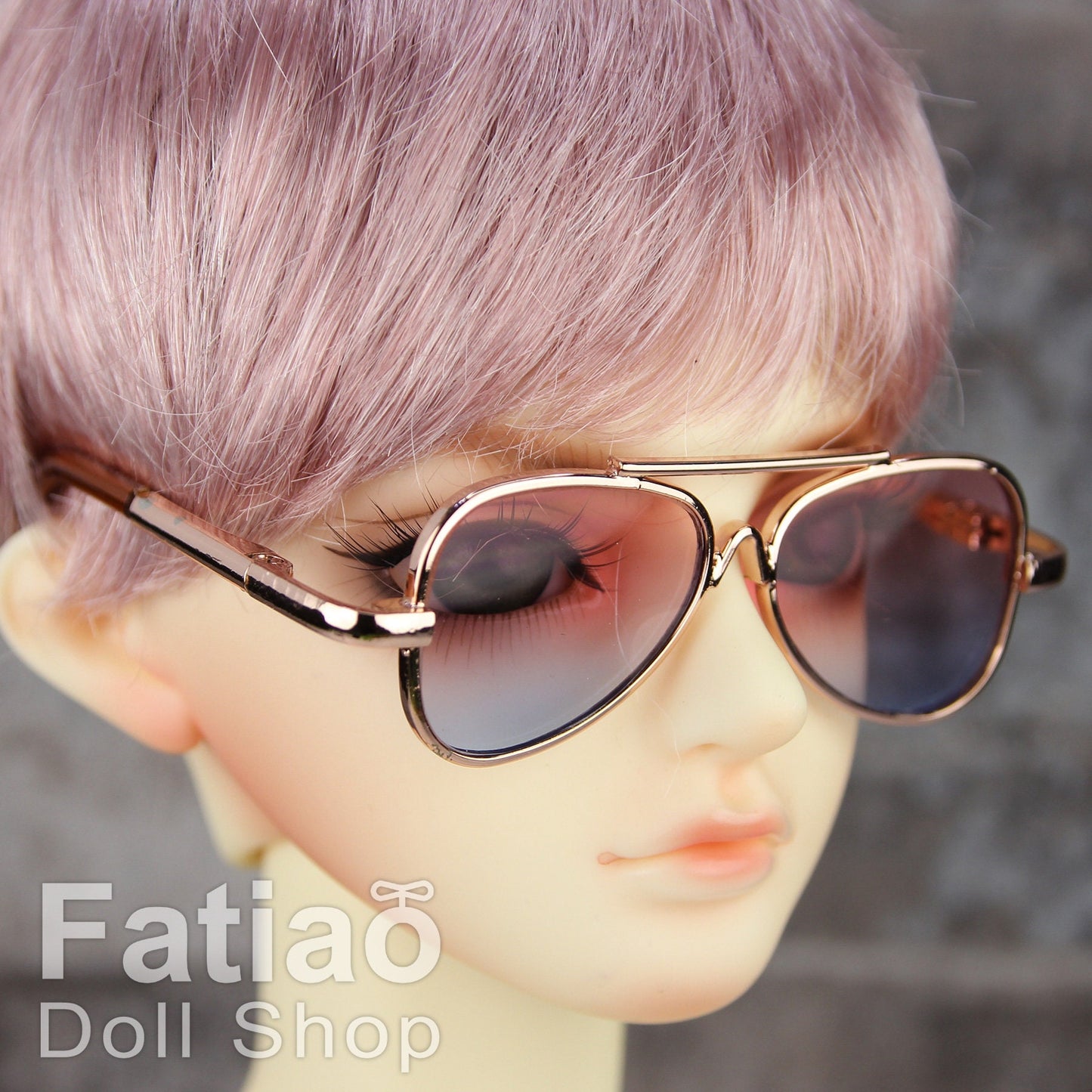 New fashion Rimless Frames Dolls Glasses fit 1/3 BJD SD Super Dollfie