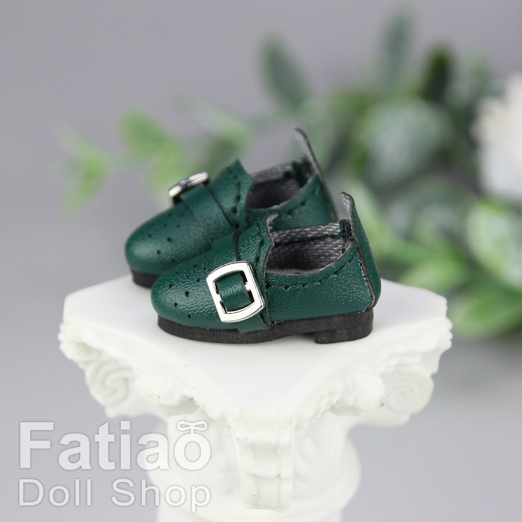 Fatiao - New OB11 Obitsu 11 nendoroid MiddleBlythe 1/12 BJD Dolls Oxford shoes (Size 2.2cm)