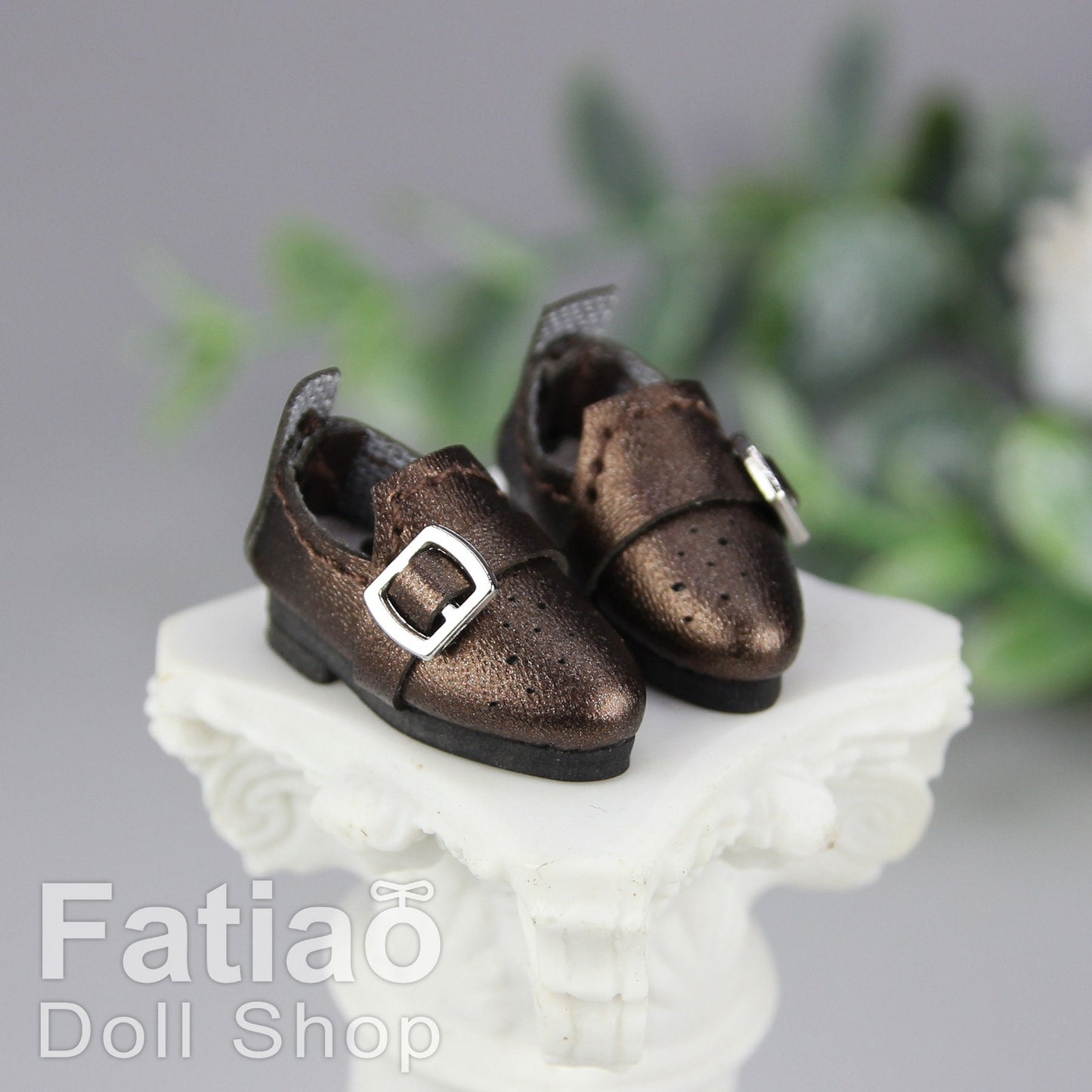 Fatiao - New OB11 Obitsu 11 nendoroid MiddleBlythe 1/12 BJD Dolls Oxford shoes (Size 2.2cm)