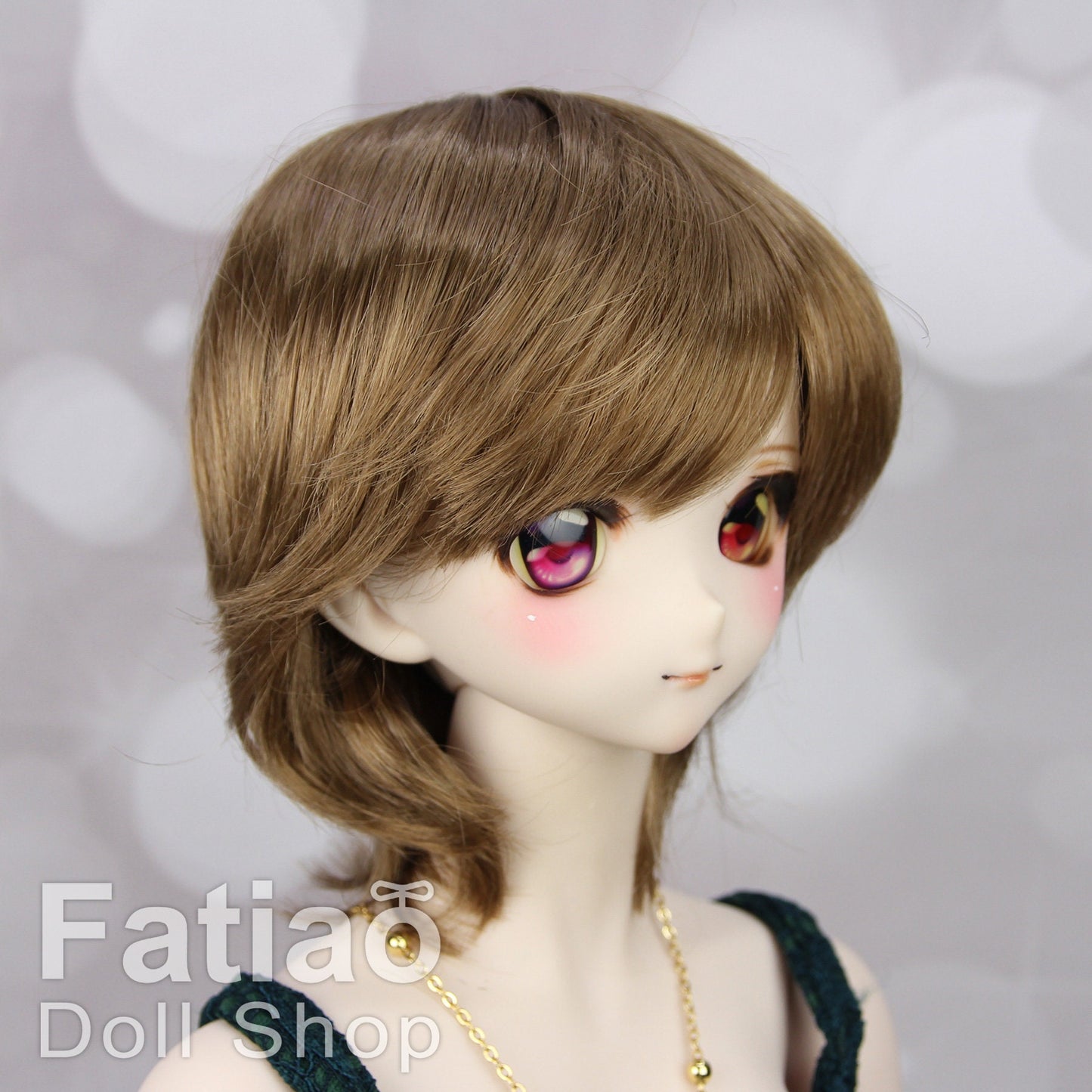 Fatiao - New Dollfie SD 1/3 BJD Dolls Wig size 8-9" - Latte