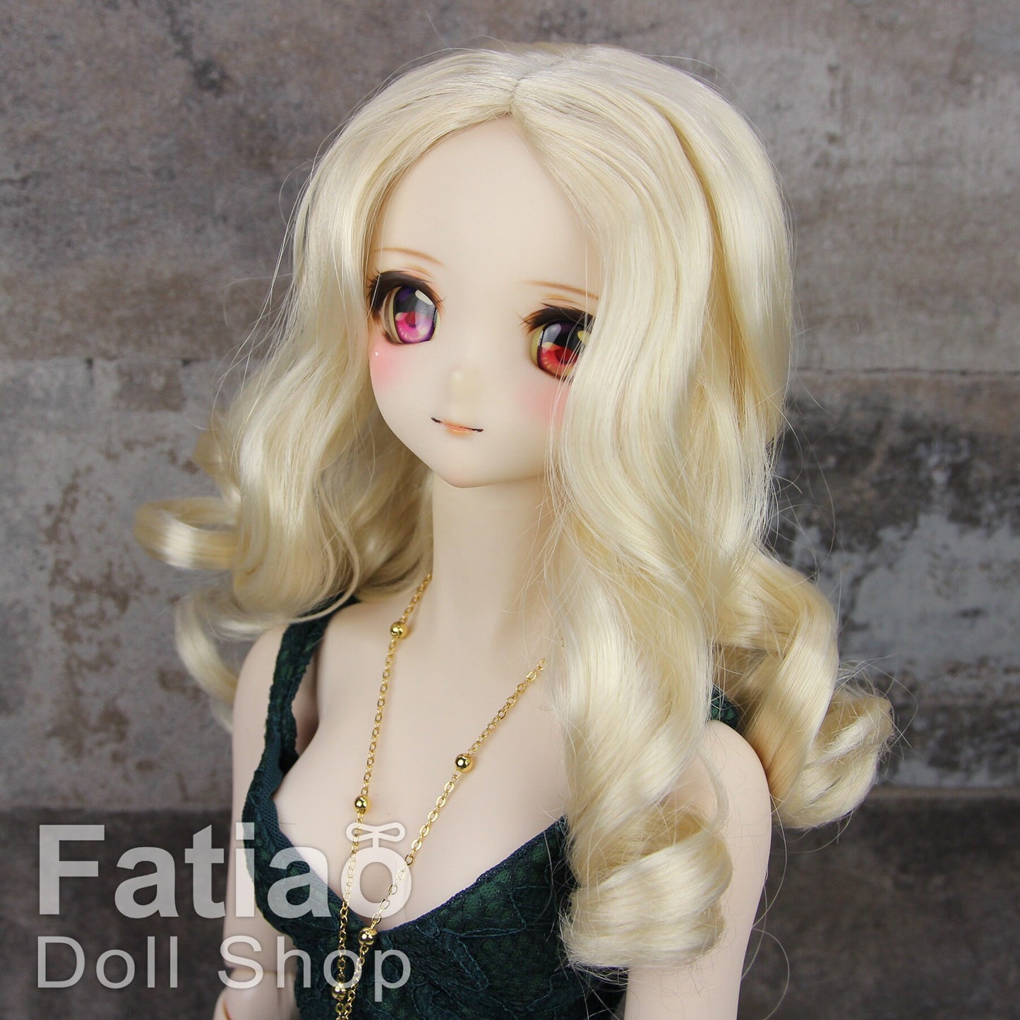 Fatiao - New Dollfie SD DD 1/3 BJD Dolls Wig size 8-9" - Blonde